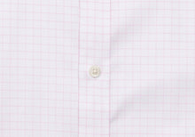 Load image into Gallery viewer, The Pink Carrington Windowpane Dress Shirt Dress Shirt- Ledbury