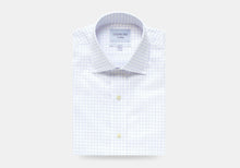 Load image into Gallery viewer, The Lavender Carrington Windowpane Dress Shirt Dress Shirt- Ledbury