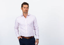 Load image into Gallery viewer, The Apricot Kentland Check Dress Shirt Dress Shirt- Ledbury