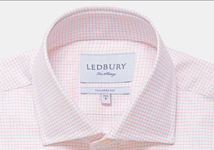 The Apricot Kentland Check Dress Shirt Dress Shirt- Ledbury