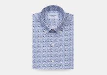 Load image into Gallery viewer, The Blue Lynbrook Printed Poplin Casual Shirt Casual Shirt- Ledbury