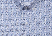 Load image into Gallery viewer, The Blue Lynbrook Printed Poplin Casual Shirt Casual Shirt- Ledbury