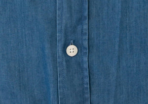 The Cadet Blue Beacon Denim Casual Shirt Casual Shirt- Ledbury