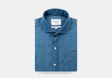 Load image into Gallery viewer, The Cadet Blue Beacon Denim Casual Shirt Casual Shirt- Ledbury