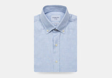 Load image into Gallery viewer, The Light Blue Heather Pennington Houndstooth Casual Shirt Casual Shirt- Ledbury