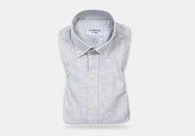 Load image into Gallery viewer, The Light Grey Heather Pennington Houndstooth Casual Shirt Casual Shirt- Ledbury