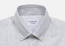 Load image into Gallery viewer, The Light Grey Heather Pennington Houndstooth Casual Shirt Casual Shirt- Ledbury