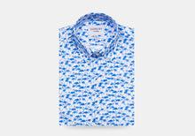 Load image into Gallery viewer, The Blue Parksley Printed Seersucker Casual Shirt Casual Shirt- Ledbury