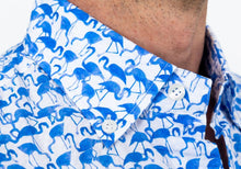 Load image into Gallery viewer, The Blue Parksley Printed Seersucker Casual Shirt Casual Shirt- Ledbury