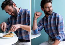 Load image into Gallery viewer, The Deep Blue Canton Linen Casual Shirt Casual Shirt- Ledbury
