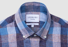 Load image into Gallery viewer, The Deep Blue Canton Linen Casual Shirt Casual Shirt- Ledbury
