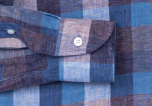 Load image into Gallery viewer, The Deep Blue Canton Linen Casual Shirt Casual Shirt- Ledbury