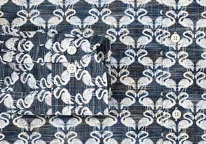 The Navy Greenhaven Print Casual Shirt Casual Shirt- Ledbury