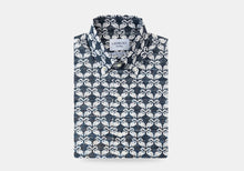 Load image into Gallery viewer, The Navy Greenhaven Print Casual Shirt Casual Shirt- Ledbury