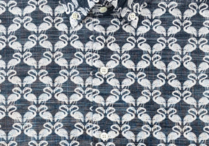 The Navy Greenhaven Print Casual Shirt Casual Shirt- Ledbury