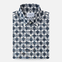 Load image into Gallery viewer, The Navy Greenhaven Print Casual Shirt Casual Shirt- Ledbury