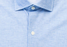 Load image into Gallery viewer, The Pool Blue Mertin Performance Chambray Print Casual Shirt Casual Shirt- Ledbury