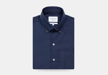 Load image into Gallery viewer, The Dark Blue Short Sleeve Snyder Fine Denim Casual Shirt Casual Shirt- Ledbury