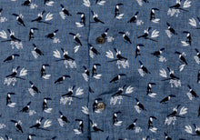 Load image into Gallery viewer, The Cadet Blue Short Sleeve Linen Brookshire Print Casual Shirt Casual Shirt- Ledbury