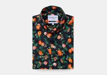 Load image into Gallery viewer, The Black Short Sleeve Partridge Print Casual Shirt Casual Shirt- Ledbury
