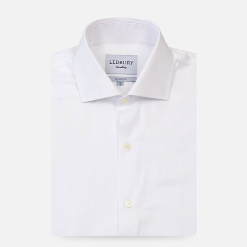 The White Charlevoix French Cuff Dress Shirt Dress Shirt- Ledbury
