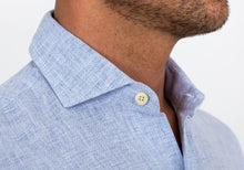 Load image into Gallery viewer, The Blue Chaversham Linen Cotton Casual Shirt Casual Shirt- Ledbury