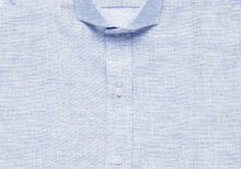 Load image into Gallery viewer, The Blue Chaversham Linen Cotton Casual Shirt Casual Shirt- Ledbury