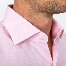 Load image into Gallery viewer, The Pink Edmundton Cotton Linen Casual Shirt Casual Shirt- Ledbury