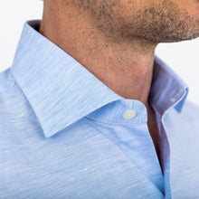 Load image into Gallery viewer, The Blue Edmundton Cotton Linen Casual Shirt Casual Shirt- Ledbury