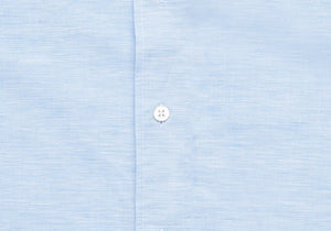 The Blue Edmundton Cotton Linen Casual Shirt Casual Shirt- Ledbury
