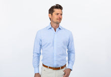 Load image into Gallery viewer, The Blue Edmundton Cotton Linen Casual Shirt Casual Shirt- Ledbury