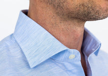 Load image into Gallery viewer, The Blue Edmundton Cotton Linen Casual Shirt Casual Shirt- Ledbury