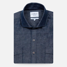 Load image into Gallery viewer, The Indigo Sherbourne Western Casual Shirt Casual Shirt- Ledbury