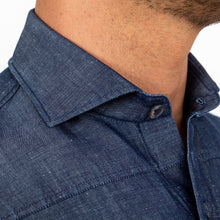 Load image into Gallery viewer, The Indigo Sherbourne Western Casual Shirt Casual Shirt- Ledbury