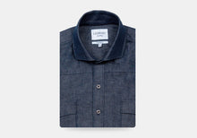 Load image into Gallery viewer, The Indigo Sherbourne Western Casual Shirt Casual Shirt- Ledbury