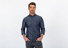 Load image into Gallery viewer, The Indigo Sherbourne Western Casual Shirt Casual Shirt- Ledbury