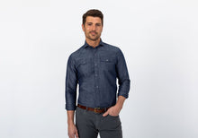 Load image into Gallery viewer, The Indigo Sherbourne Western Casual Shirt Casual Shirt- Ledbury