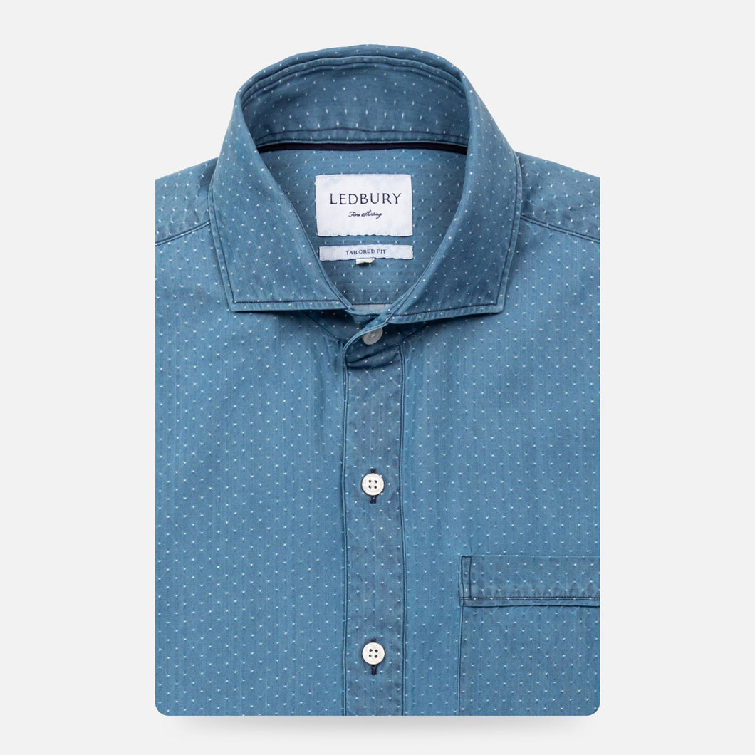 The Indigo Brickton Casual Shirt Casual Shirt- Ledbury