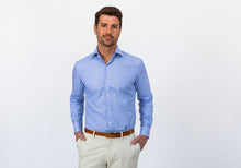 Load image into Gallery viewer, The Blue Racton Dobby Casual Shirt Casual Shirt- Ledbury