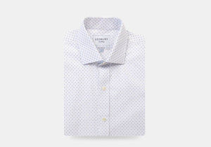 The White Decland Dot Print Casual Shirt Casual Shirt- Ledbury