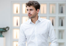 Load image into Gallery viewer, The White Decland Dot Print Casual Shirt Casual Shirt- Ledbury