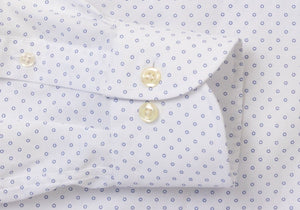The White Decland Dot Print Casual Shirt Casual Shirt- Ledbury