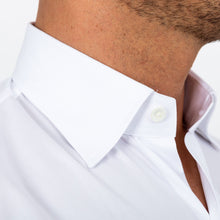Load image into Gallery viewer, The White Draper Hidden-Button Dress Shirt Dress Shirt- Ledbury