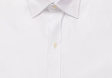Load image into Gallery viewer, The White Draper Hidden-Button Dress Shirt Dress Shirt- Ledbury