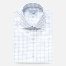 Load image into Gallery viewer, The Blue Carrington Windowpane Dress Shirt