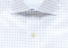 Load image into Gallery viewer, The Blue Carrington Windowpane Dress Shirt