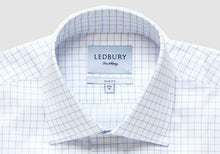 Load image into Gallery viewer, The Blue Carrington Windowpane Dress Shirt