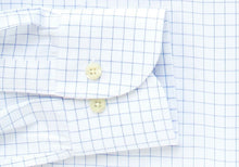 Load image into Gallery viewer, The Blue Carrington Windowpane Dress Shirt