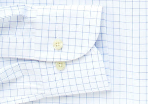 The Blue Carrington Windowpane Dress Shirt