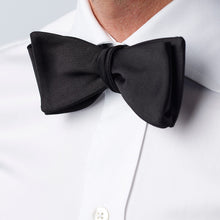 Load image into Gallery viewer, The Black Monroe Bow Tie